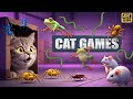Ultimate CAT GAMES Compilation | 3D Game For Cats To Watch | Happy Cat Games #2 😻 4k 60FPS