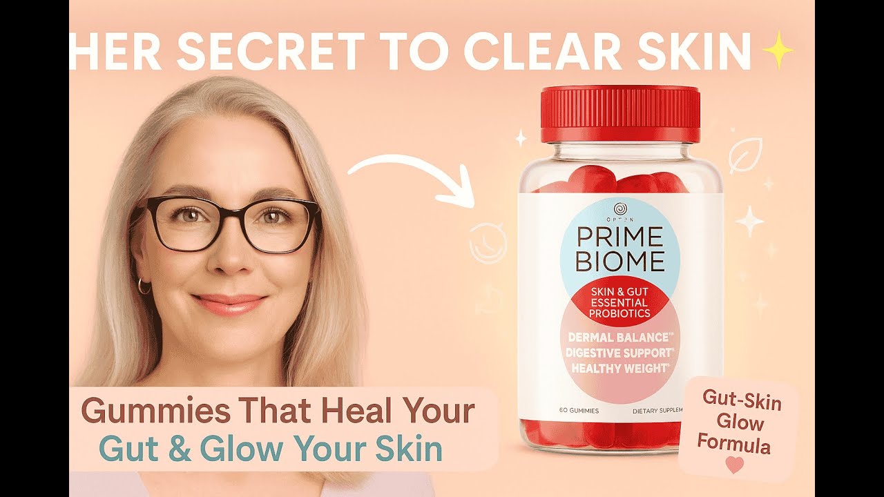 PrimeBiome Reviews: Her Secret to Clear Skin & Gut Health ✨ (Real Results)