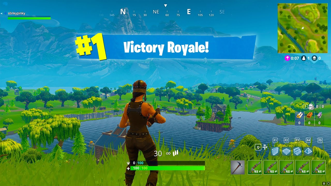 I played Fortnite Season 1 in 2020 