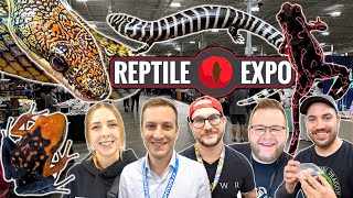 RAREST + COOLEST Reptiles I saw at the Toronto Reptile Expo October 2023! I BOUGHT A BLUE FROG!