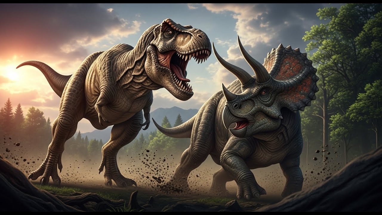 Unearthing the Ancient Carnage: Inside the Deadliest Dinosaur Battles: When Apex Predators Collided