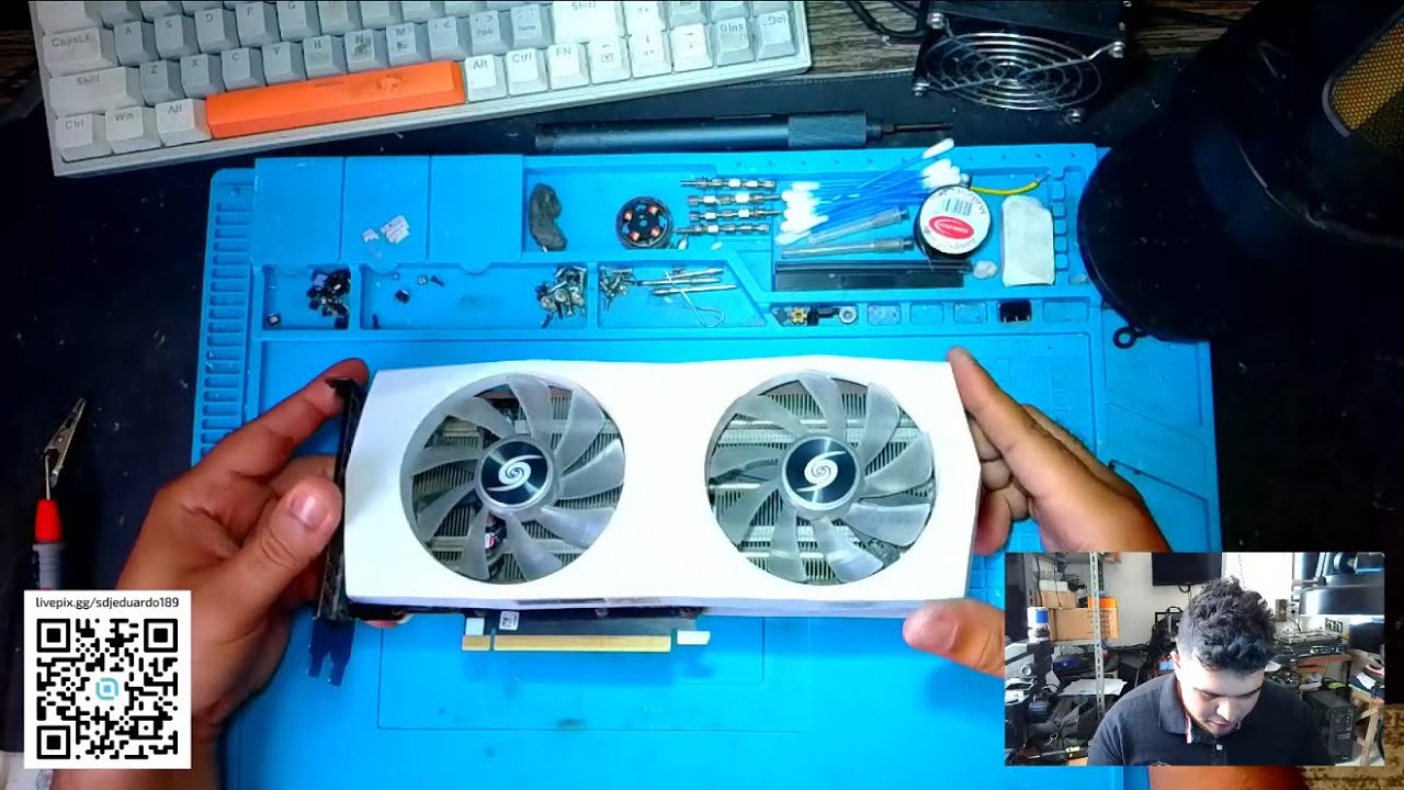 LIVE - Reparo RTX 3060 12Gb QLeadTek (Completo) + BONUS RTX 2060 ...