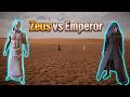 ZEUS vs EMPEROR 4K video | #uebs2 #ultimateepicbattlesimulator2 #simulation
