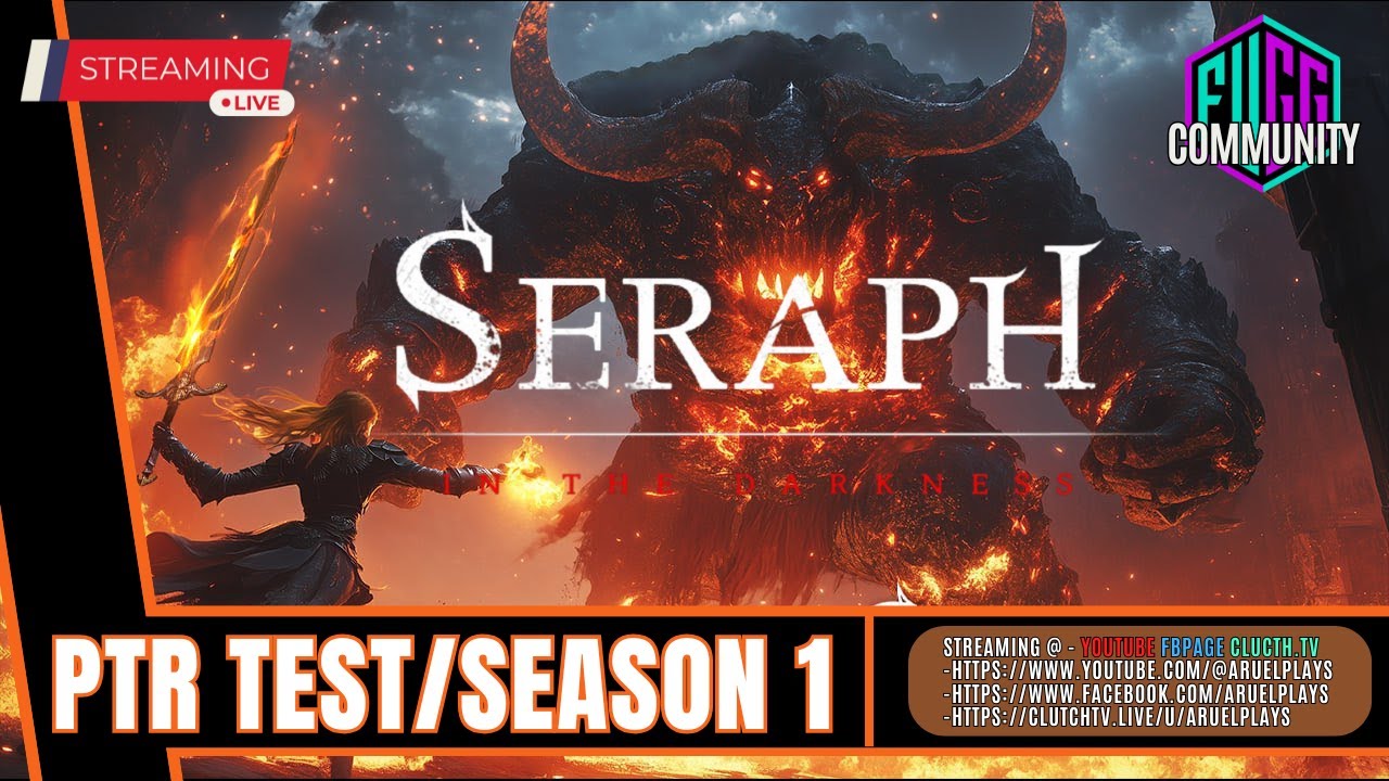 🔴[Live] Seraph in the Darkness PTR Dropping 5 Codes - YouTube