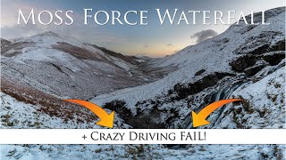 Moss Force Waterfall + DRIVING FAIL!