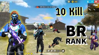 Aug+Bizon gun 🔫 10 kill br Rank Barmuda map 🗾 100% Headshot 🤯 ff game 🎮