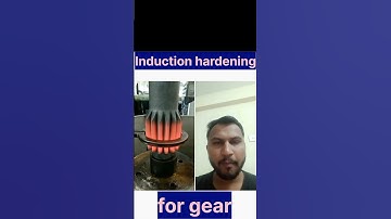 induction coil hardening for gear#reactionvideo #shortvideo #shorts
