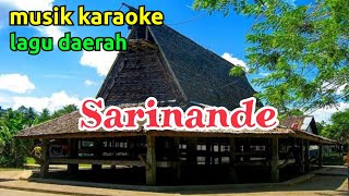 KARAOKE - SARINANDE - LAGU DAERAH