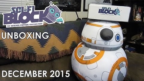 Sci-Fi Block Unboxing December 2015