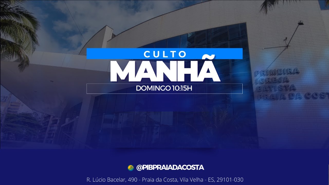 Cunto de Celebração - 24/08/25 #pibpc #pibpraiadacosta