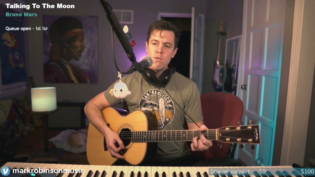 Talking to the Moon - Bruno Mars [Markus Robins Cover]