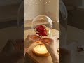 Turning a Real Rose Into an Eternal Glowing Masterpiece ✨