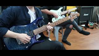 X JAPAN - Tears Guitar Solo Cover with 車文靜
