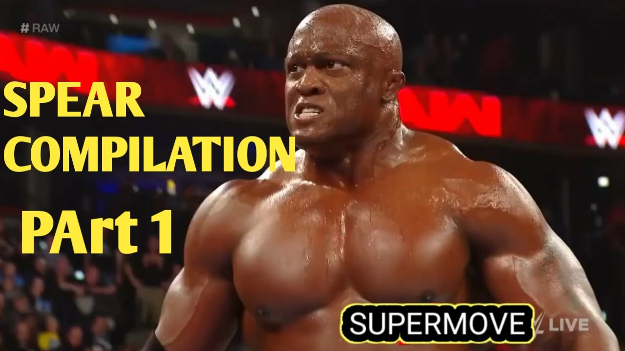 Bobby Lashley Spear Finisher Compilation 2021 Wwe Youtube