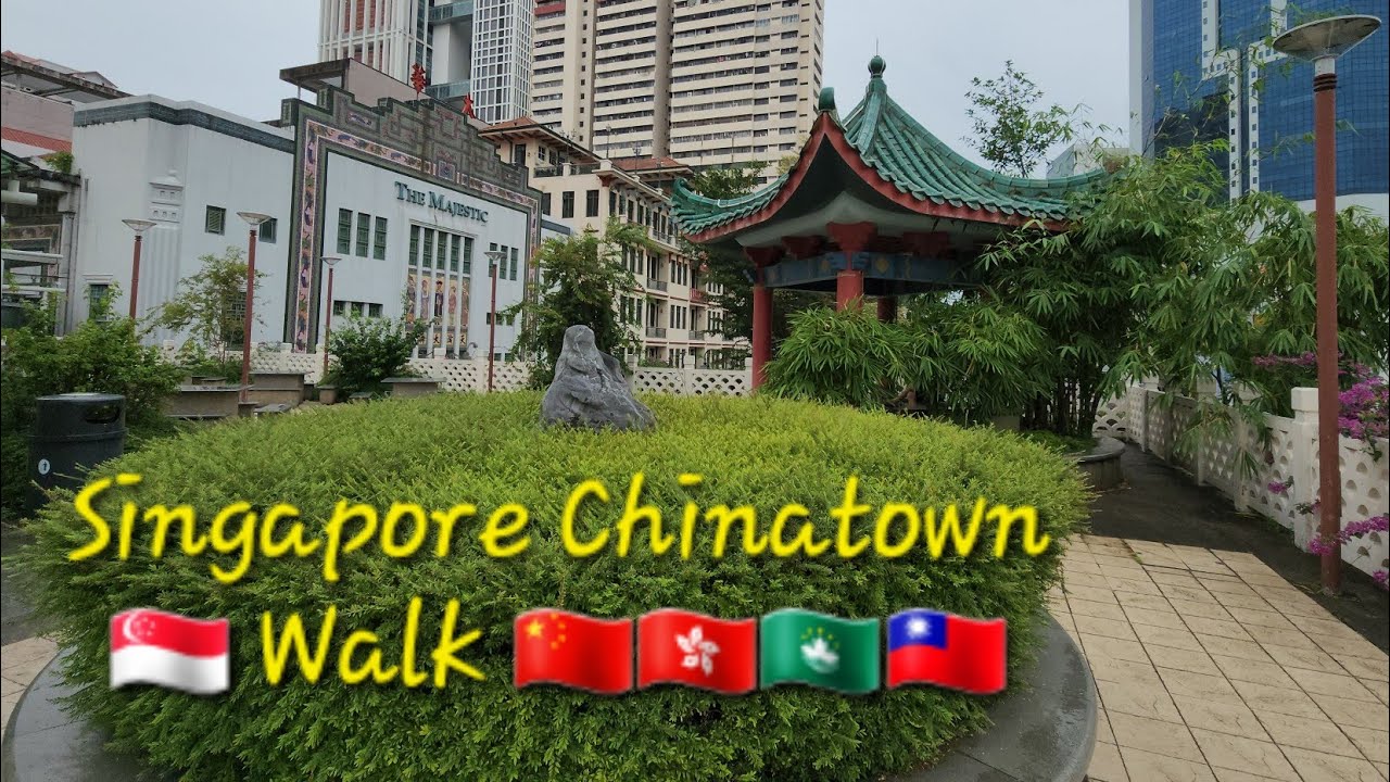 Singapore Chinatown Walk to Buddha Tooth Relic Temple