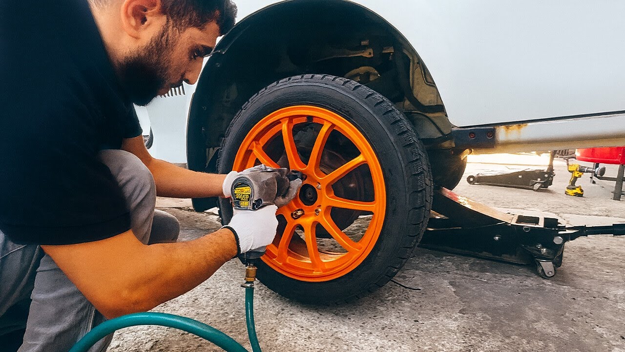 Car Wheel Restyling ideas. New life of an old Things