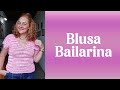 Blusa bailarina em tric