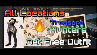 Treasure Hunt Event All Location Pubg Mobile  Free outfit ? Pubg Mobile All Key is Here 