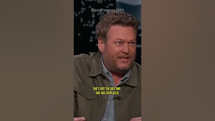Kelly got him fired at the voice | Blake Shelton