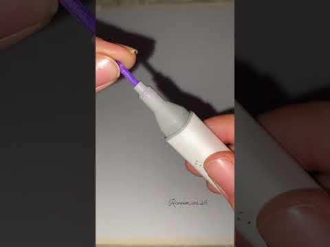 ترجيع الوان الماركر اذا جفت