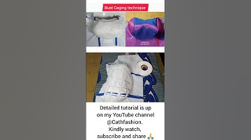 Bust caging technique Kindly like, share and comment 😍🙏🙏🙏#viralreels #sewingtutorial #shortvideo