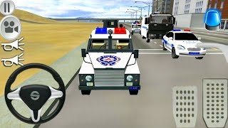 Police Armored Force Truck and Toma Driving - Android Gameplay FHD screenshot 5