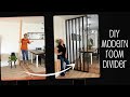 Diy modern room divider  home improvement