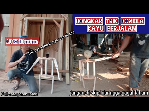Cara Buat Boneka Dari Kayu