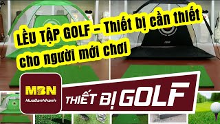 Lều (lòng) tập Golf di động, bộ mini Golf tại nhà, thảm tập Golf ...