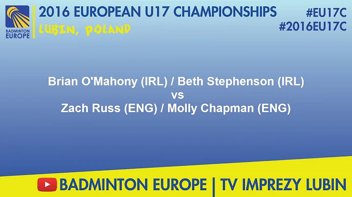 #2016EU17C Lubin - Brian O'Mahony & Beth Stephenso...