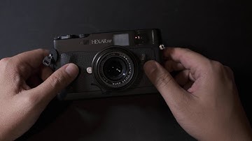 Konica Hexar RF ASMR - 35mm Film Loading (Expired VX200) in 4k