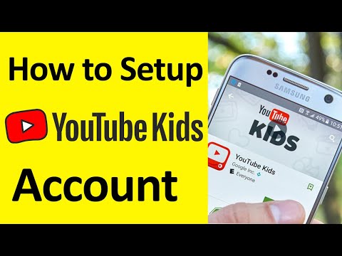 How to Login and setup YT Kids App Account?