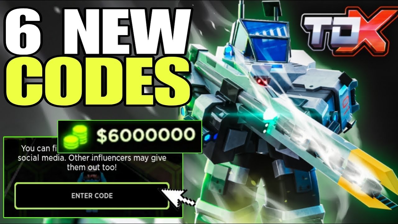 *NEW* TOWER DEFENSE X ROBLOX CODES 2023 TDX ROBLOX CODES TDX CODE