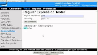 CanIt: Introduction to Regular Expressions