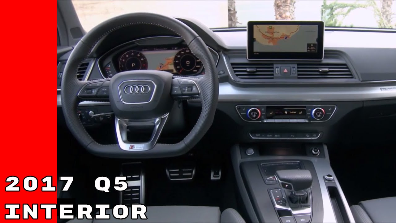 2017 Audi Q5 S Line Tdi Basic Model Interior