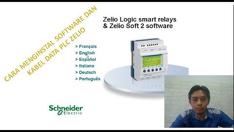 MENGINSTAL SOFTWARE DAN KABEL DATA PLC ZELIO