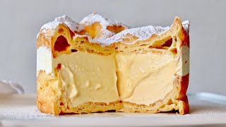 Karpatka | Polish Cream Puff Cake | Traditional Polish Dessert
