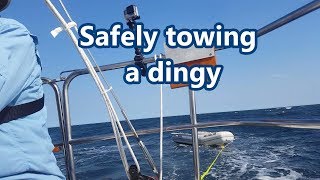 Safely towing a dingy | Sail Fanatics