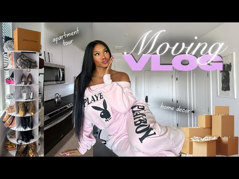 Thumbnail for MOVING VLOG | packing, home decor, apartment tour 📦