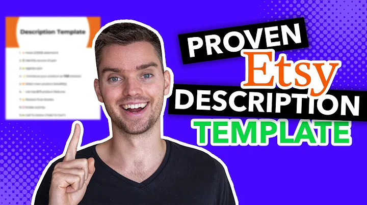 Boost Your Etsy Traffic and Conversions with This Proven Description Template