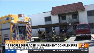 Families displaced after fire at Glendale apartment complex
