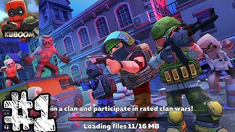 KUBOOM 3D:FPS shooter (android, iOS)gameplay#1