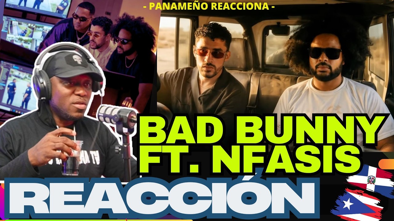 BAD BUNNY 🙀 LOCO PERO MILLONARIO REMIX FT  NFASIS  |PANAMEÑO REACCIONA|