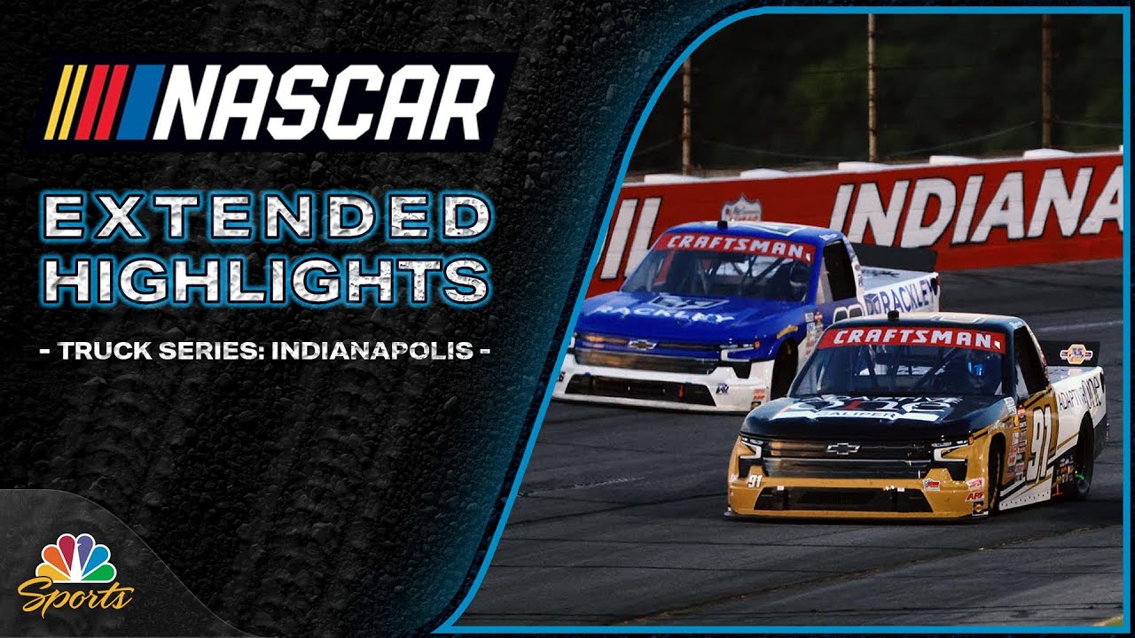 Craftsman Truck Series 2025: TSport 200 at Indianapolis | EXTENDED HIGHLIGHTS | Motorsports on NBC