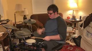 Johnny B Goode drum cover, Joshthegamer