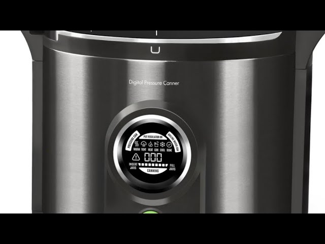 How to Pressure Can with the Presto Precise® Digital Pressure Canner -  How-To - Video - Presto®