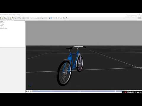 Developing a multi-body bicycle simulator using SimScape Multibody(R)