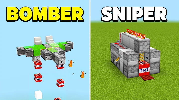 3 EASY TNT Cannons in Minecraft Bedrock 1.20! (Tutorial)