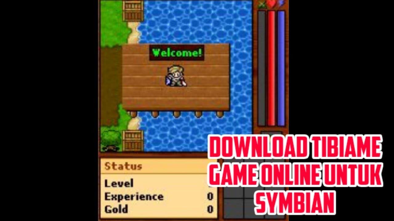 Cara Download Game TibiaME versi Java Nokia E63 S60v3 | Symbian Os Nokia E63