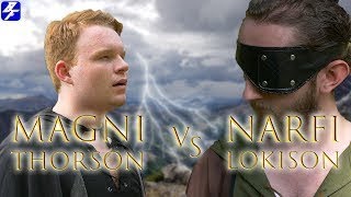 Magni VS Narfi [A Budgetless Film] (Fantasy/Mythology/Action Short Film)